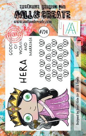 Aall and Create Stamp Set A7 Hera (AALL-TP-724) (OUTLET)