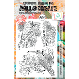 Aall and Create Stamp Set A5 Perched Among Petals (AALL-TP-710) (DISCONTINUED)