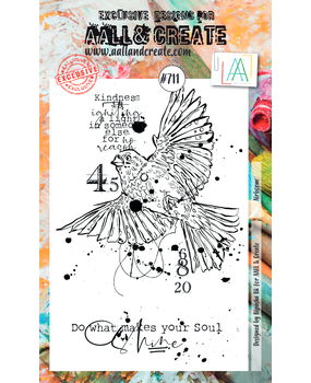 Aall and Create Stamp Set A6 Airborne (AALL-TP-711) (DISCONTINUED)