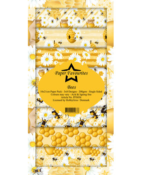 Paper Favourites Bees Slim Paper Pack (PFS056) (OUTLET)