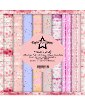 Paper Favourites Cotton Candy 6x6 Inch Paper Pack (PF212) (DISCONTINUED)