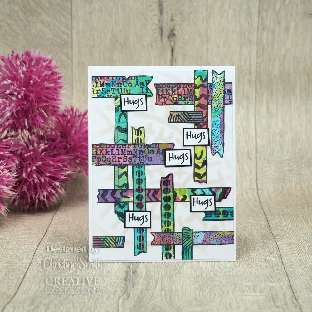 Woodware Tangled Stencil (FRST061) (OUTLET)