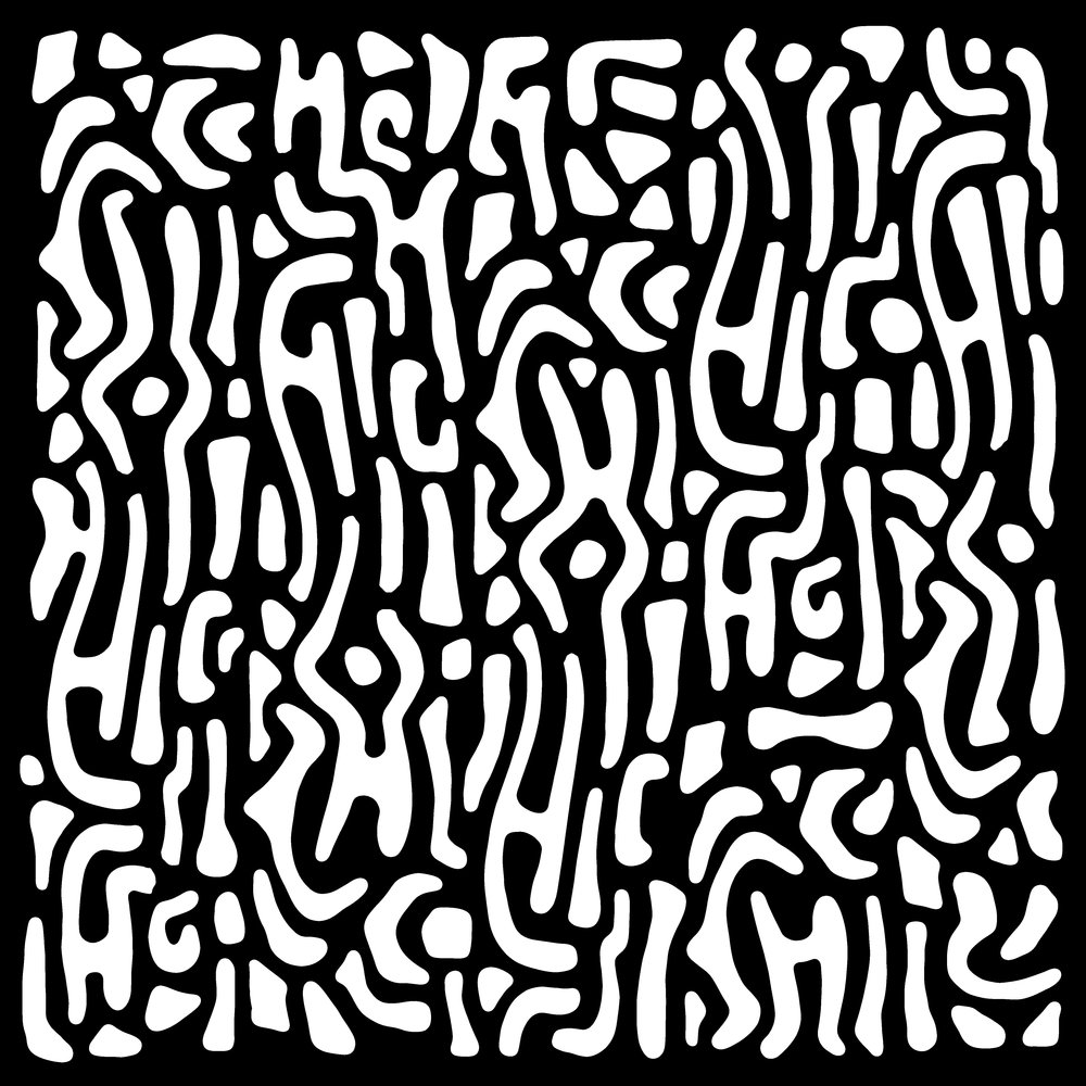 Woodware Wiggles Stencil (FRST060) (OUTLET)