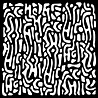 Woodware Wiggles Stencil (FRST060) (OUTLET) Woodware Wiggles Stencil (FRST060) (OUTLET)