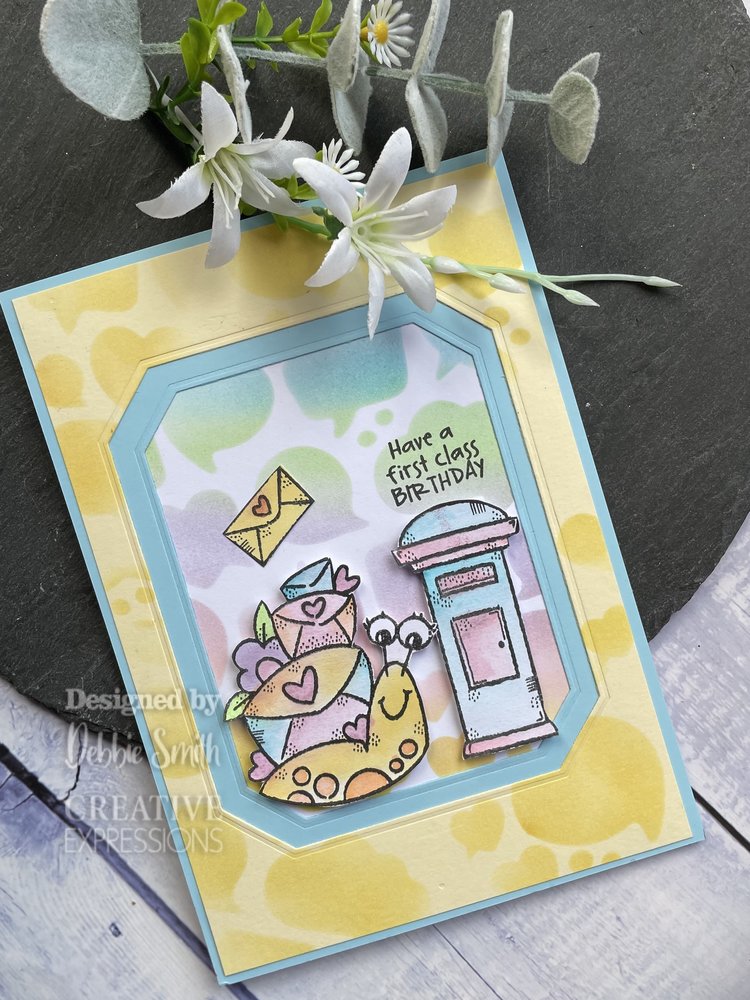 Woodware Snail Mail Clear Stamps (FRS927) (OUTLET) Woodware Snail Mail Clear Stamps (FRS927) (OUTLET)