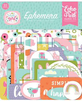 Echo Park All About A Girl Ephemera (AAG282024) (DISCONTINUED)