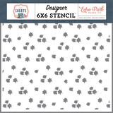Echo Park Budding Blossoms Stencil (LC283035) (OUTLET)
