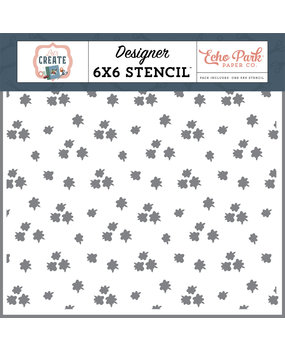 Echo Park Budding Blossoms Stencil (LC283035) (OUTLET)