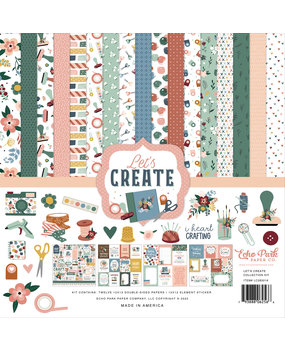 Echo Park Let's Create 12x12 Inch Collection Kit (LC283016) (DISCONTINUED) Echo Park Let's Create 12x12 Inch Collection Kit (LC283016) (DISCONTINUED)