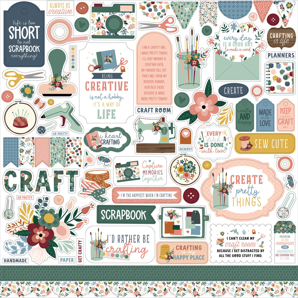 Echo Park Let's Create 12x12 Inch Collection Kit (LC283016) (DISCONTINUED) Echo Park Let's Create 12x12 Inch Collection Kit (LC283016) (DISCONTINUED)