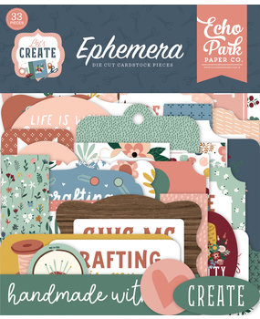 Echo Park Let's Create Ephemera (LC283024) (OUTLET)