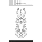 Simple and Basic Horseshoe Cutting Dies (SBD238) (OUTLET)