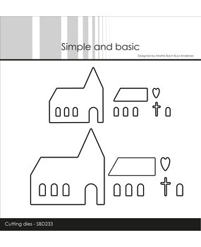 Simple and Basic Church Cutting Dies (SBD233) (OUTLET)