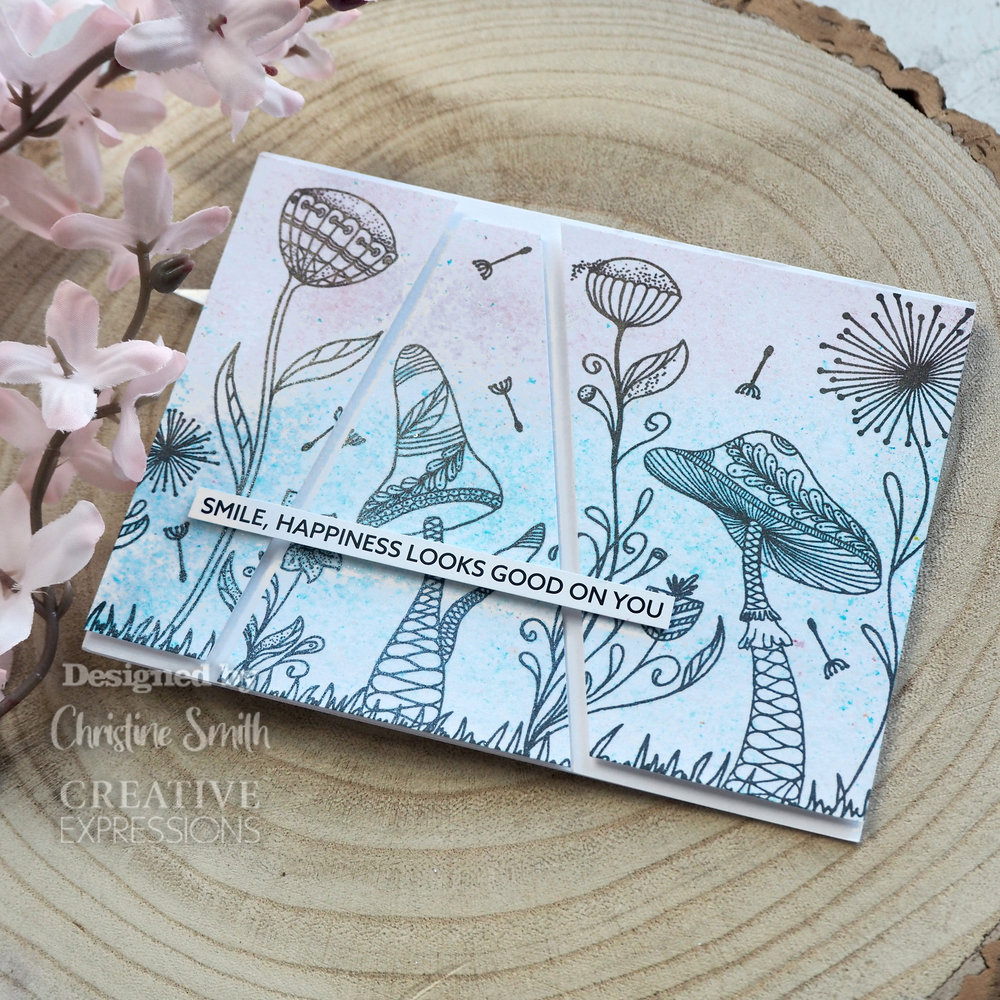 Creative Expressions Bonnita Moaby Rubber Stamp A6 Mushroom Lane (CER027) (OUTLET)