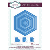 Creative Expressions Jamie Rodgers Craft Die In and Out Collection Hexagons (CEDJR023) (OUTLET)