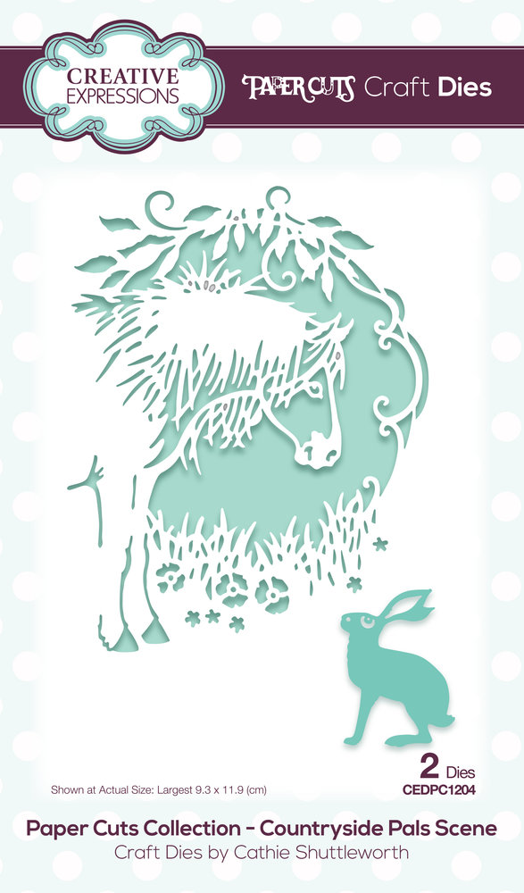 Creative Expressions Paper Cuts Countryside Pals (CEDPC1204) (OUTLET) Creative Expressions Paper Cuts Countryside Pals (CEDPC1204) (OUTLET)