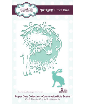 Creative Expressions Paper Cuts Countryside Pals (CEDPC1204) (OUTLET)
