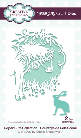 Creative Expressions Paper Cuts Countryside Pals (CEDPC1204) (OUTLET) Creative Expressions Paper Cuts Countryside Pals (CEDPC1204) (OUTLET)
