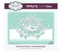 Creative Expressions Paper Cuts Floral Basket Edger (CEDPC1203)