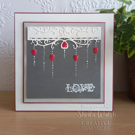 Creative Expressions Paper Cuts Sweetheart Swirls Edger Duo (CEDPC1208) (OUTLET)