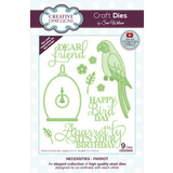 Creative Expressions Sue Wilson Craft Die Necessities Parrot (CED23052) (OUTLET)