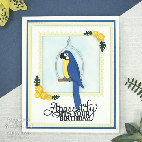 Creative Expressions Sue Wilson Craft Die Necessities Parrot (CED23052) (OUTLET) Creative Expressions Sue Wilson Craft Die Necessities Parrot (CED23052) (OUTLET)