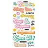 Simple Stories Let's Get Crafty Foam Stickers (17221) (DISCONTINUED)