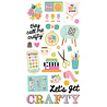 Simple Stories Let's Get Crafty 6x12 Inch Chipboard (17216) (DISCONTINUED) Simple Stories Let's Get Crafty 6x12 Inch Chipboard (17216) (DISCONTINUED)