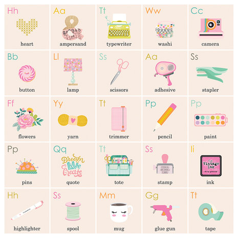 Simple Stories Let's Get Crafty Collection Kit (17200) (DISCONTINUED)