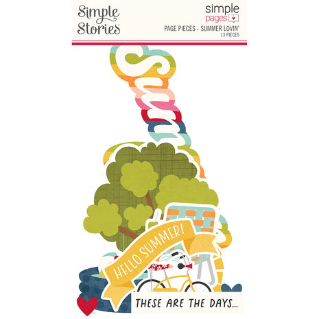 Simple Stories Summer Lovin' Collector's Essential Kit (17330) (DISCONTINUED)