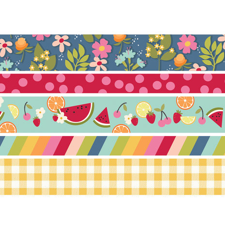 Simple Stories Summer Lovin' Washi Tape (17325) (DISCONTINUED)