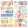Simple Stories Summer Lovin' Foam Stickers (17321) (DISCONTINUED)