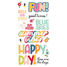 Simple Stories Summer Lovin' Foam Stickers (17321) (OUTLET)