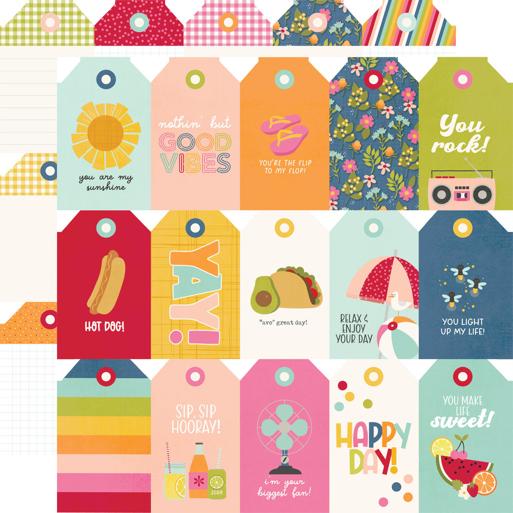 Simple Stories Summer Lovin' Collection Kit (17300) (DISCONTINUED)