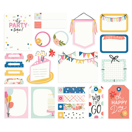 Simple Stories Celebrate! Journal Bits (17418) (DISCONTINUED)