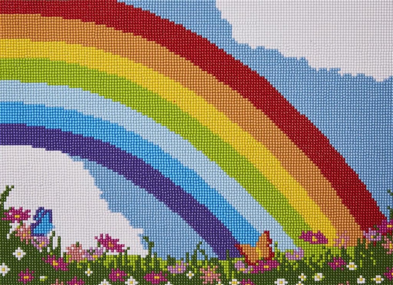 Simply Make Diamond Art Kit Rainbow (DSM 105130) (OUTLET) Simply Make Diamond Art Kit Rainbow (DSM 105130) (OUTLET)
