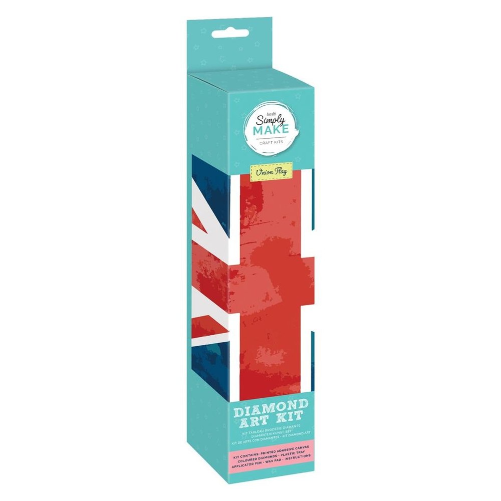 Simply Make Diamond Art Kit Union Flag (DSM 105133) (OUTLET) Simply Make Diamond Art Kit Union Flag (DSM 105133) (OUTLET)