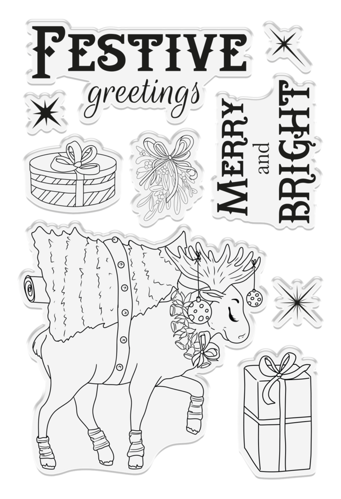 Crafter's Companion Vintage Snowman Clear Stamp Merry and Bright (VINSN-ST-CA-MAB) (OUTLET) Crafter's Companion Vintage Snowman Clear Stamp Merry and Bright (VINSN-ST-CA-MAB) (OUTLET)