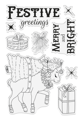 Crafter's Companion Vintage Snowman Clear Stamp Merry and Bright (VINSN-ST-CA-MAB) (OUTLET) Crafter's Companion Vintage Snowman Clear Stamp Merry and Bright (VINSN-ST-CA-MAB) (OUTLET)