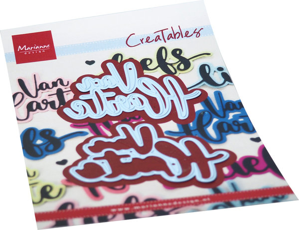 Marianne Design Creatables Van Harte (LR0750) Marianne Design Creatables Van Harte (LR0750)