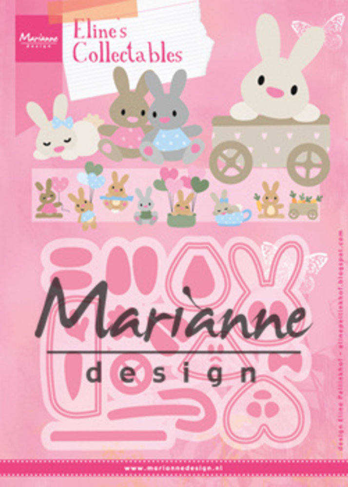 Marianne Design Collectables Dies Eline's Baby Bunny (COL1463) Marianne Design Collectables Dies Eline's Baby Bunny (COL1463)