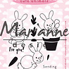 Marianne Design Clear Stamps Eline's Animals Cute Animals Bunnies (EC0178) (DISCONTINUED) Marianne Design Clear Stamps Eline's Animals Cute Animals Bunnies (EC0178) (DISCONTINUED)