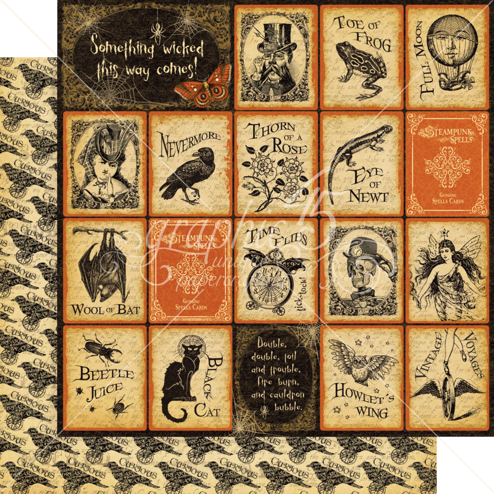 Graphic 45 Steampunk Spells 8x8 Inch Paper Pad (4502479) (DISCONTINUED) Graphic 45 Steampunk Spells 8x8 Inch Paper Pad (4502479) (DISCONTINUED)