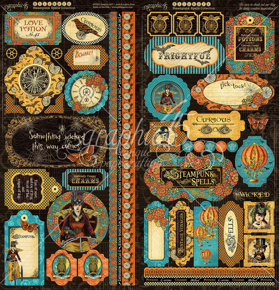 Graphic 45 Steampunk Spells Deluxe Collector's Edition (4502478) (DISCONTINUED)