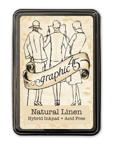 Graphic 45 Hybrid Inkpad Natural Linen (4502390) (OUTLET)
