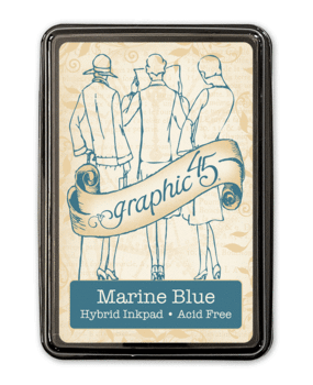 Graphic 45 Hybrid Inkpad Marine Blue (4502394) (OUTLET) Graphic 45 Hybrid Inkpad Marine Blue (4502394) (OUTLET)