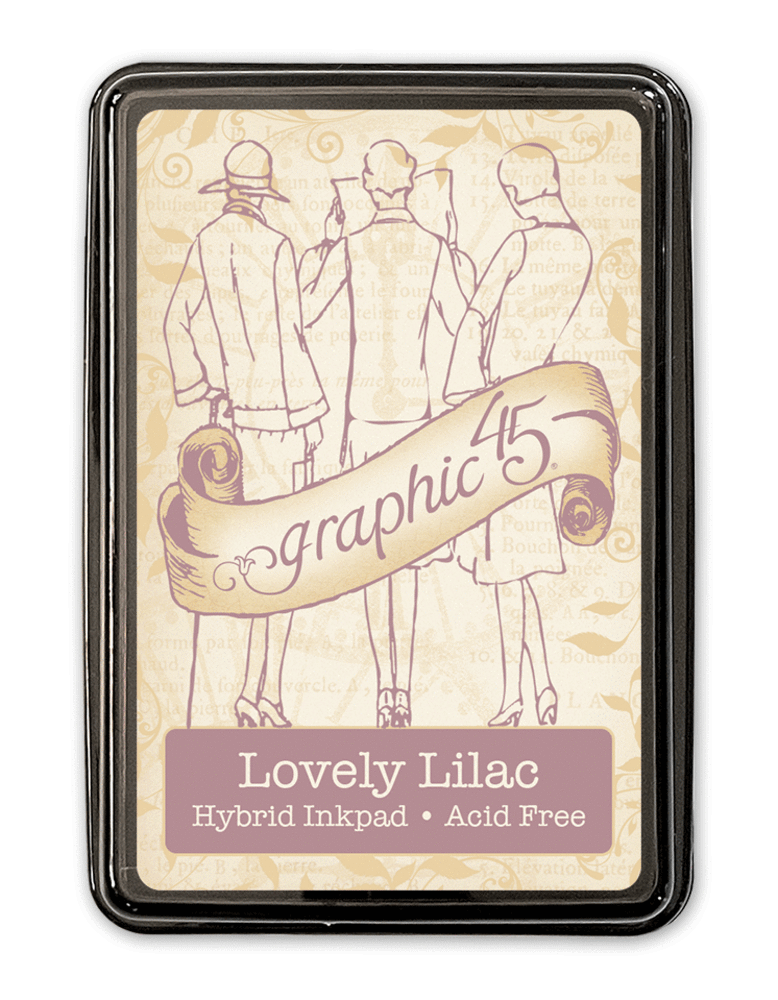 Graphic 45 Hybrid Inkpad Lovely Lilac (4502393) (OUTLET) Graphic 45 Hybrid Inkpad Lovely Lilac (4502393) (OUTLET)