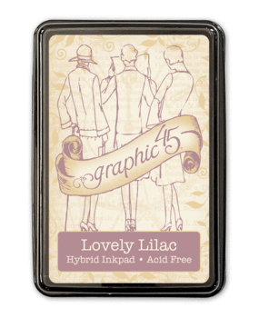 Graphic 45 Hybrid Inkpad Lovely Lilac (4502393) (OUTLET) Graphic 45 Hybrid Inkpad Lovely Lilac (4502393) (OUTLET)
