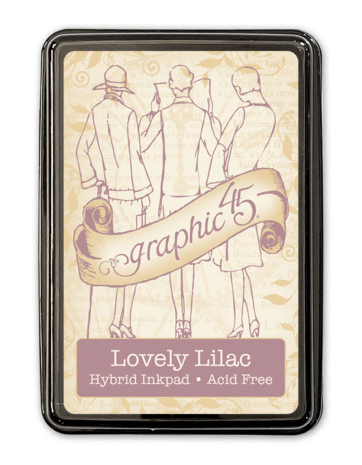 Graphic 45 Hybrid Inkpad Lovely Lilac (4502393) (OUTLET) Graphic 45 Hybrid Inkpad Lovely Lilac (4502393) (OUTLET)
