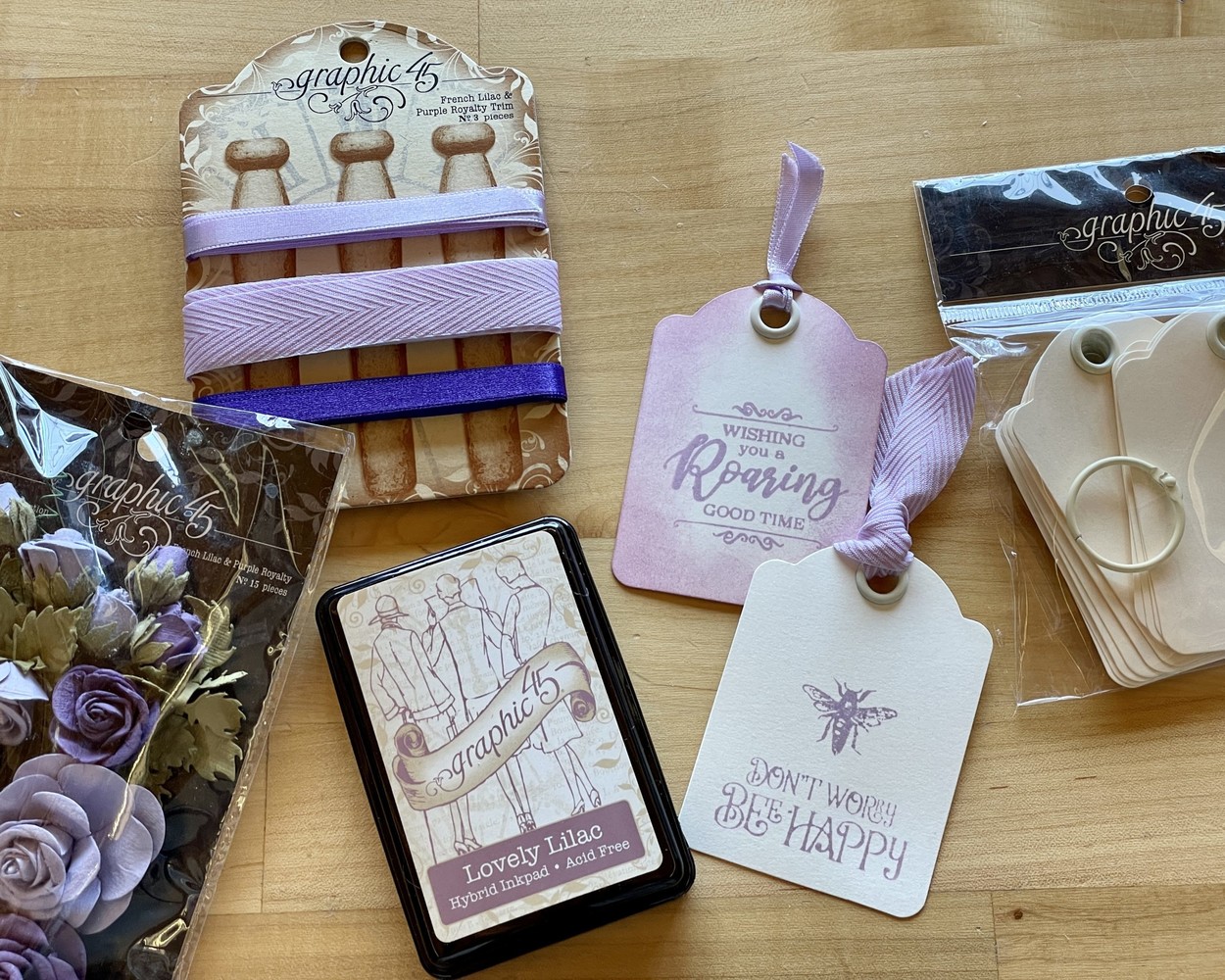 Graphic 45 Hybrid Inkpad Lovely Lilac (4502393) (OUTLET) Graphic 45 Hybrid Inkpad Lovely Lilac (4502393) (OUTLET)